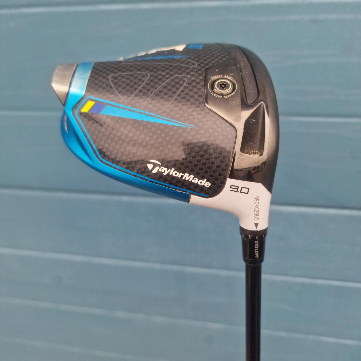 TAYLORMADE SIM2 DRIVER / 9 DEGREE / PROJECT X RDX BLUE 6.0 STIFF SHAFT