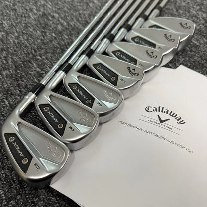 CALLAWAY APEX 2024 CB/MB COMBO IRONS / 4-10 / DYNAMIC GOLD TT MID 155 S300 STIFF