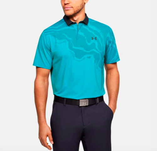 MEN'S UA ISO-CHILL SHADOW POLO - ESCAPE