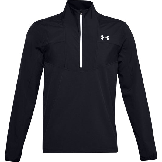 UNDER ARMOUR STORM WINDSTRIKE 1/2 ZIP - BLACK