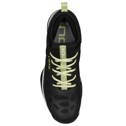 Padel shoes Nox NERBO Black/Soft Lime