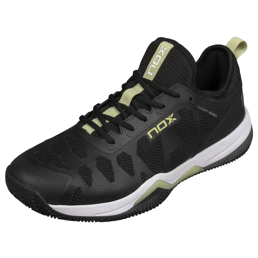 Padel shoes Nox NERBO Black/Soft Lime